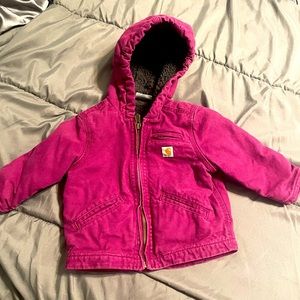 18 month carhartt lined jacket